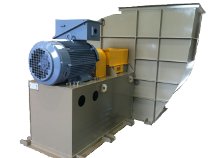 Large, Low Noise Air Foil Type Blower with Enhanced Rust Protection