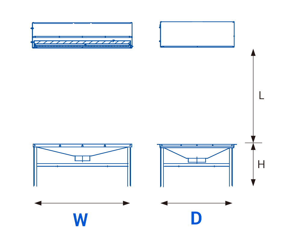Descending flow / Wall type (PPVW)